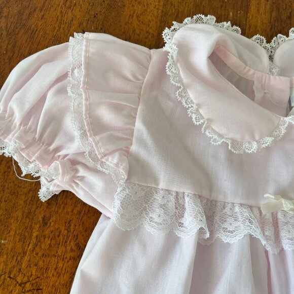 Vintage Alexis Lace Ruffle Tulip Bubble Romper - Picture 3 of 8